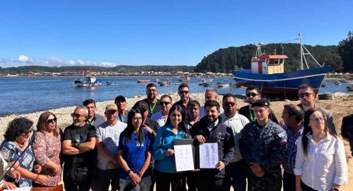 Firman acuerdo para constituir el Equipo Núcleo del Área Marina de la Península de Hualpén