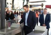 Pasaje de Metro Tren a Nos  ya posible pagar con tarjetas bancarias