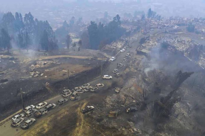 áreas potenciales de incendios