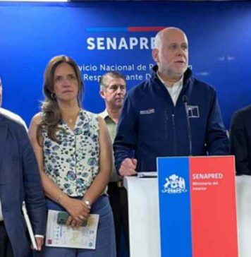 Ministro del Interior y autoridades entregan nuevo balance ante incendios forestales