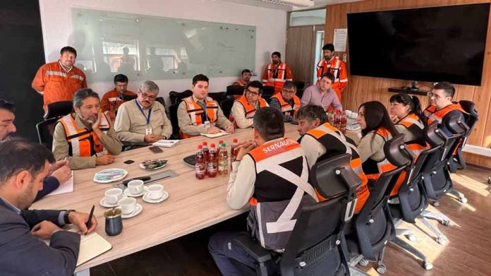 En El Teniente: Sernageomin ejecuta fiscalización con masivo operativo en terreno