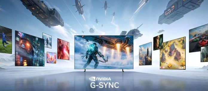 Los televisores y monitores OLED 2026 de Samsung son compatibles con NVIDIA® G-SYNC™ para un rendimiento de juego de élite