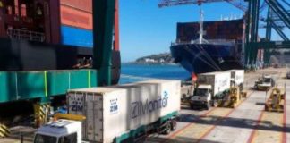 Puertos chilenos movilizan 115 millones de toneladas de carga en 2025