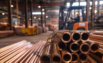 precios del cobre y el aluminio