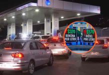 Alza histórica de combustibles. Alza histórica de bencinas y diesel: Hacienda anuncia aumento de $370 en bencinas y $580 del diésel y plan para mitigar efecto