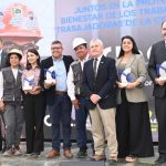 Boetsch recibe conmemoración oficial del Día del Trabajador de la Construcción en obra en Cerrillos
