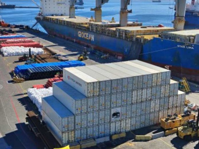 Carga movilizada por puertos de la Región de Valparaíso cae 5,2% en enero de 2026