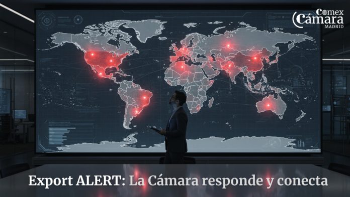 España La Cámara de Madrid lanza Export ALERT para proteger a las empresas frente a la incertidumbre global