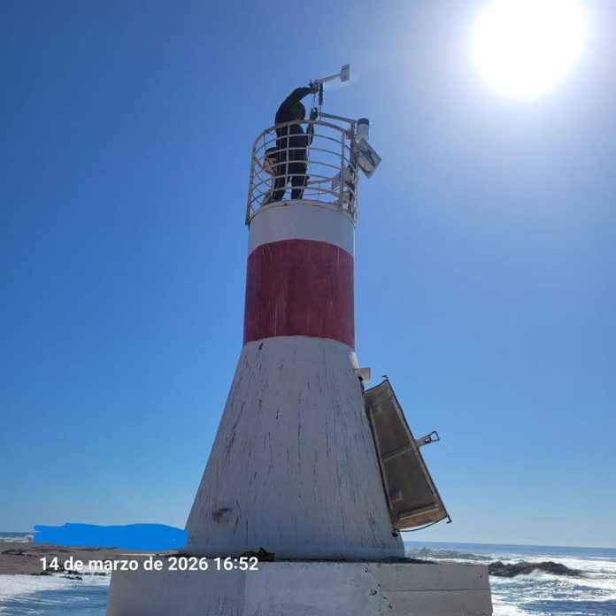 IFOP instala nueva estación meteorológica en Punta Angamos, Región de Antofagasta IFOP instala nueva estación meteorológica en Punta Angamos, Región de Antofagasta