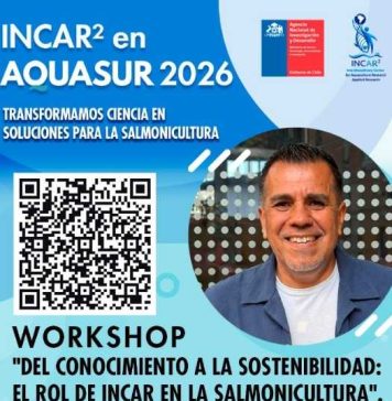 INCAR² mostrará innovación científica en AQUASUR 2026, la feria de acuicultura más grande del hemisferio sur