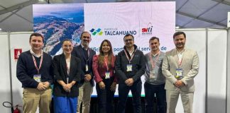 Puertos de Talcahuano y SVTI analizaron cadena logística del salmón en Aquasur 2026