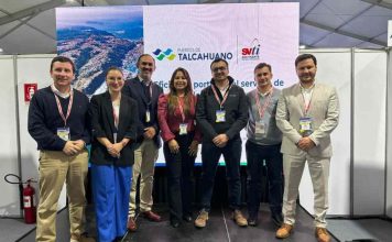 Puertos de Talcahuano y SVTI analizaron cadena logística del salmón en Aquasur 2026