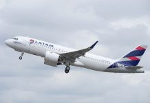 Tras seis años, Latam Airlines vuelve a operar la ruta entre la provincia argentina de Neuquén y Santiago