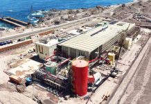 Megaobra de desalación entra en fase final de pruebas para abastecer al Distrito Norte de Codelco
