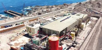 Megaobra de desalación entra en fase final de pruebas para abastecer al Distrito Norte de Codelco