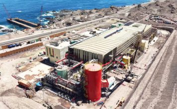 Megaobra de desalación entra en fase final de pruebas para abastecer al Distrito Norte de Codelco