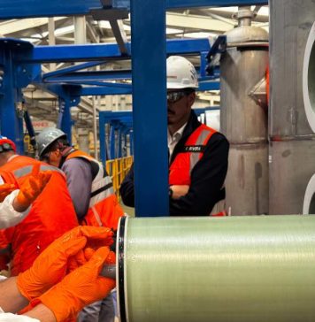 Aguas Pacífico instala más de 6 mil membranas en los racks de osmosis inversa Aguas Pacífico instala más de 6 mil membranas en los racks de osmosis inversa