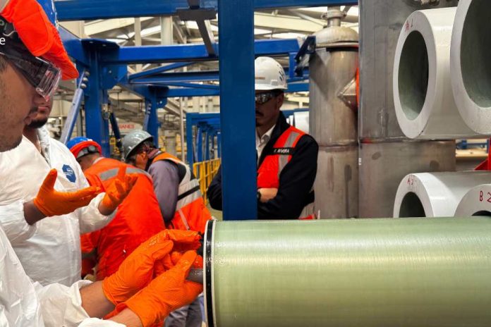 Aguas Pacífico instala más de 6 mil membranas en los racks de osmosis inversa