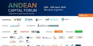 El Andean Capital Forum reunirá en Mendoza a gobiernos, inversores y proyectos mineros del corredor andino