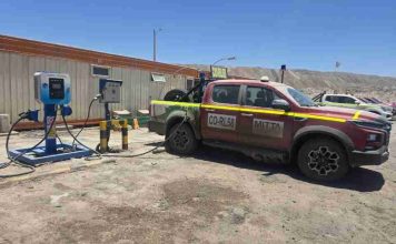 Camioneta JAC T9 eléctrica concluye exitosas pruebas en Minera Centinela de AMSA