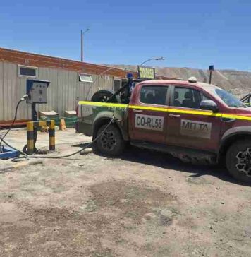 Camioneta JAC T9 eléctrica concluye exitosas pruebas en Minera Centinela de AMSA