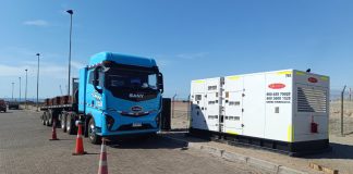 Codelco y SANY realizan exitoso piloto de camión eléctrico 100% en estratégica ruta minera del norte