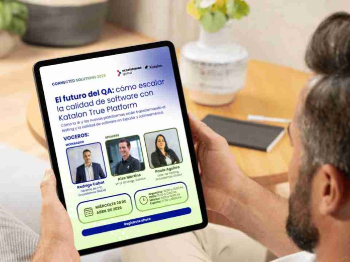 Ecosistemas Global lanza su ciclo de webinars “Connected Solutions 2026” con un encuentro sobre el futuro del QA junto a Katalon