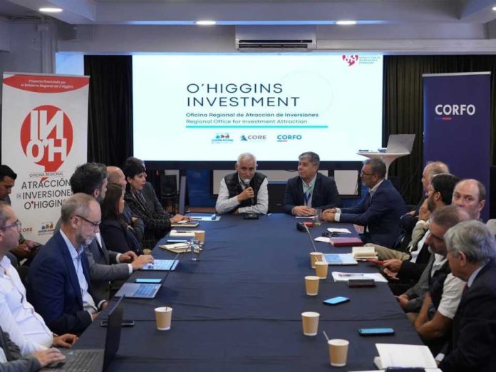 Gobernador Regional encabezó Rueda de Negocios y Agenda de Inversionistas para promover oportunidades de inversión y desarrollo productivo en O’Higgins 