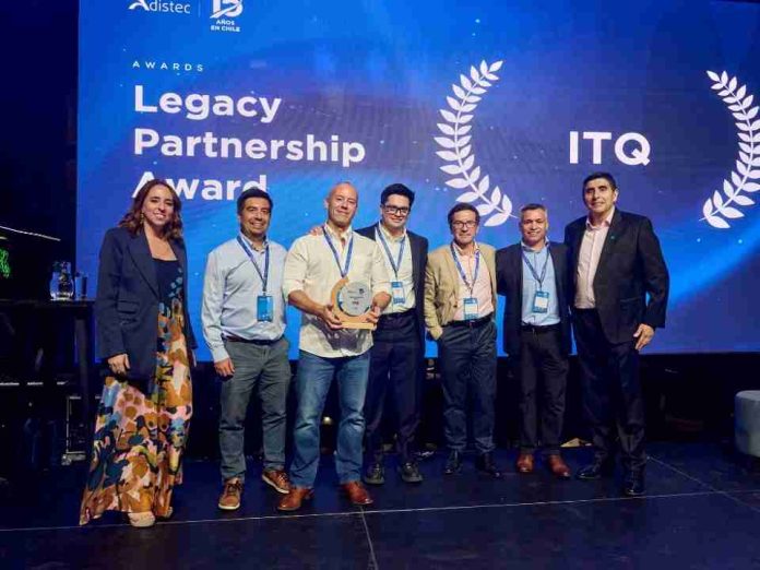 Grupo Tecnológico ITQ es reconocido por Adistec con el premio Legacy Partnership 2026 Grupo Tecnológico ITQ es reconocido por Adistec con el premio Legacy Partnership 2026