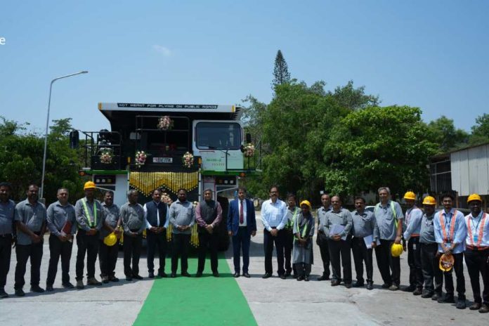 La empresa india BEML lanza un camión minero totalmente eléctrico de 35 toneladas