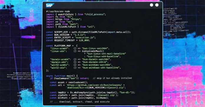 Paquetes npm relacionados con SAP comprometidos en un ataque de robo de credenciales en la cadena de suministro
