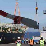 Primer arribo de aspas eólicas marca un nuevo hito operativo en SVTI