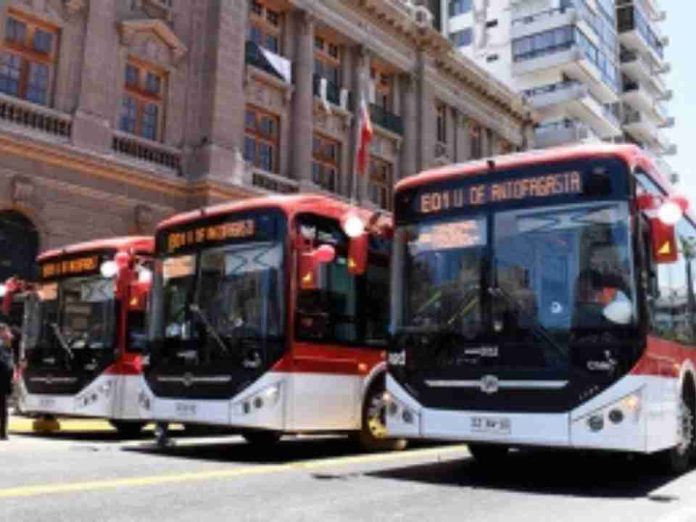 Antofagasta Puede Quedarse Sin Buses Eléctricos en Julio Porque la Operadora Está al Borde Del Embargo