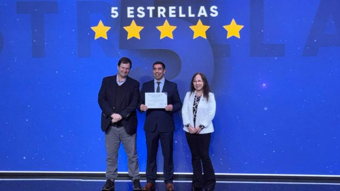 CChC reconoce a Syncore y le otorga distinción 5 estrellas por su desempeño en seguridad laboral