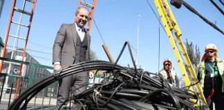Chile da inicio al Plan Nacional de Ordenamiento y Retiro de Cables Chile da inicio al Plan Nacional de Ordenamiento y Retiro de Cables
