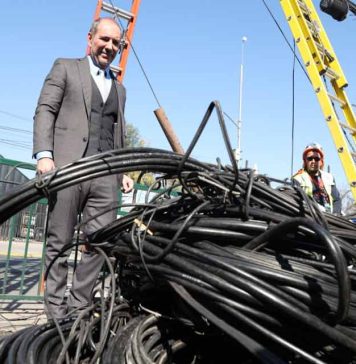 Chile da inicio al Plan Nacional de Ordenamiento y Retiro de Cables Chile da inicio al Plan Nacional de Ordenamiento y Retiro de Cables