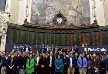 Con un campanazo en la Bolsa de Santiago se dio inicio a la Chile Fintech Week 