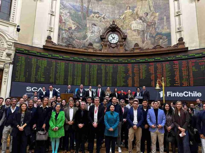 Con un campanazo en la Bolsa de Santiago se dio inicio a la Chile Fintech Week 