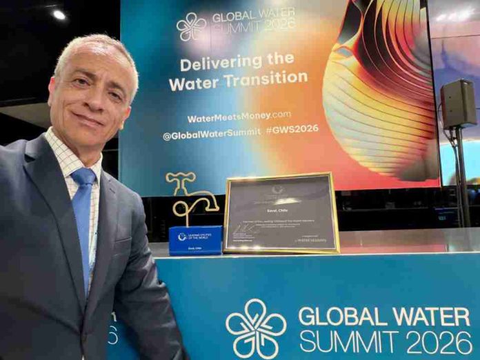 Esval expone su estrategia de resiliencia hídrica, gestión  de crisis y cultura laboral en la Global Water Summit 2026  