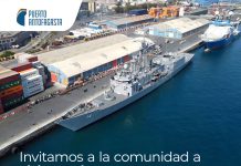 Fragata Almirante Latorre arribó a Puerto Antofagasta en el marco de las Glorias Navales