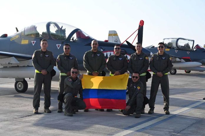 Reportaje | A-29B SUPER TUCANO de la fuerza aeroespacial colombiana ARRIBAN POR PRIMERA VEZ A SALITRE 2026
