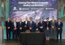 Anglo American y Codelco completan acuerdo Andina–Los Bronces y allanan el camino para sumar 2,7 millones de toneladas de cobre adicionales