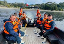Centro CASA lidera visita técnica de delegación del NIFS de Corea del Sur para conocer la acuicultura chilena