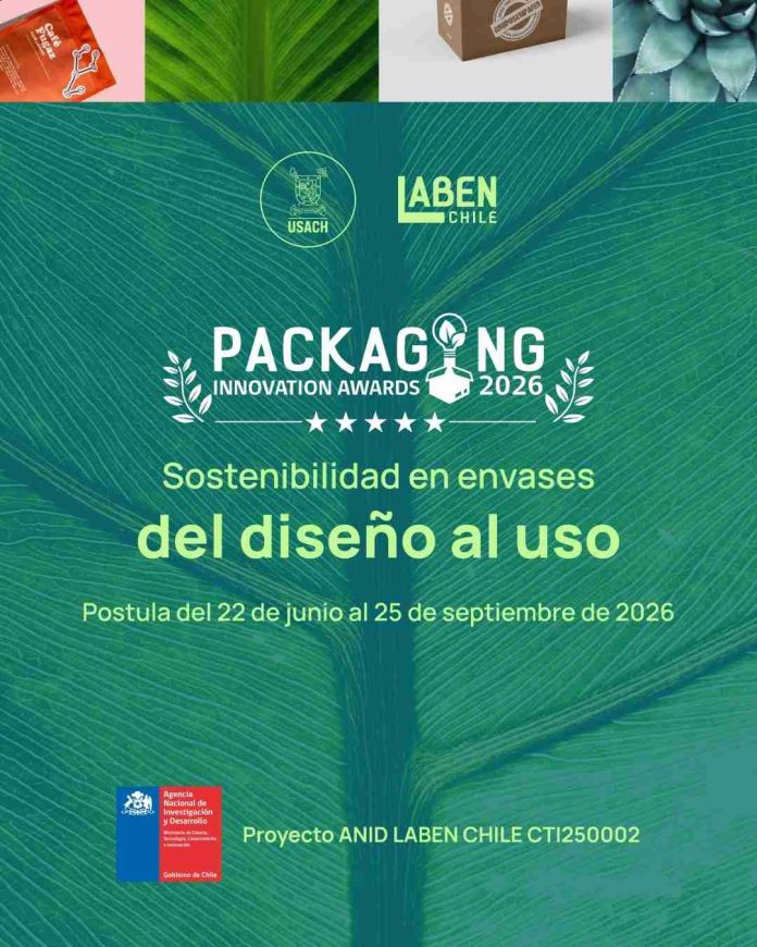 Laben Chile lanza la octava edición del Packaging Innovation Awards 2026