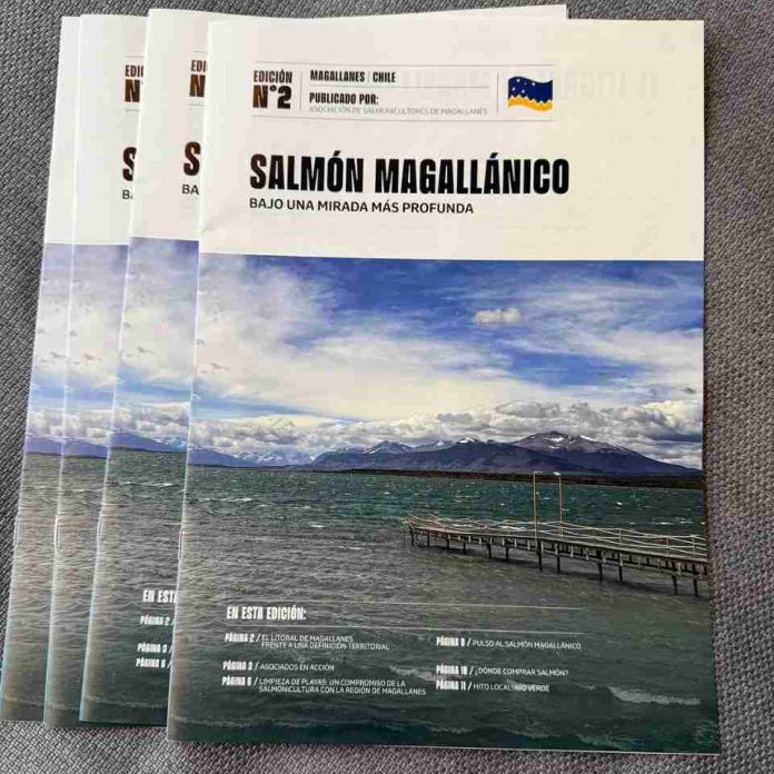 Asociación de Salmonicultores de magallanes presentó segundo número de boletín Salmón magallánico bajo una mirada más profunda Asociación de Salmonicultores de magallanes presentó segundo número de boletín