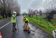 Con bacheos y vigilancia de cauces MOP Biobío refuerza respuesta al sistema frontal
