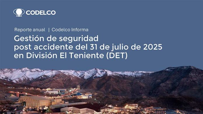 A un año del accidente en El Teniente, Codelco conmemorará a los seis trabajadores fallecidos y renovará su compromiso con la seguridad A un año del accidente en El Teniente, Codelco conmemorará a los seis trabajadores fallecidos y renovará su compromiso con la seguridad