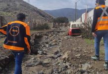 Especialistas inspeccionan sectores afectados por aluviones en la Región de Coquimbo