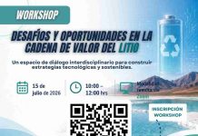 Litio sostenible: workshop reunirá a academia, industria, sector público y comunidad para construir propuestas colaborativas Litio sostenible: workshop reunirá a academia, industria, sector público y comunidad para construir propuestas colaborativas