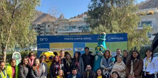 Soprole, GIRO y la Municipalidad de Huechuraba inauguran punto limpio para el reciclaje de envases de yoghurt y postres (plástico PS)